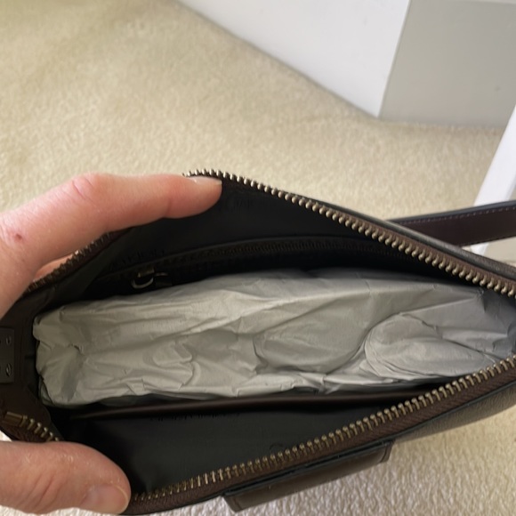 New with Tags Calvin Klein Brown Crossbody Bucket Bag. - Picture 5 of 6